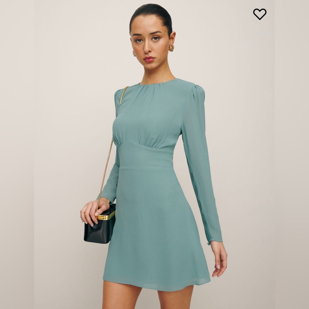 LIKE NEW - Blue Laken Reformation Dress